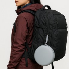 컴팩트 목쿠션 보호 목베개 케이스 생활방수 압축 보관, GS003048 구름목베개보관케이스 그레이