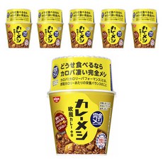 닛신 칸젠메시 카레 메시 유럽풍 중간 매운 맛, 6개, 119g