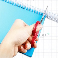 셀프제본 바인더링 플라스틱 제본링, 블랙 10mm