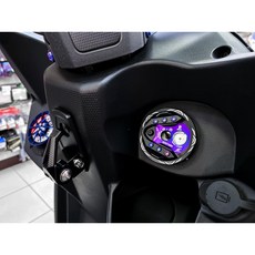 EPIC 鋁合金鎖頭蓋 適用於三陽 SYM JETS DRG 曼巴 Z1 當日出貨, 黑色, 1個