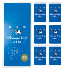 COW 香皂 藍盒 淨膚、滋潤, 1個, 85g