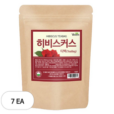 VOTEM 히비스커스 삼각티백, 1.2g, 100개입, 7개