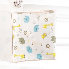 아기 방 뇨 패드 통기 방수 워 싱 순면 큰 아기 방 뇨 매트리스, 살구, 30*45