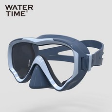 兒童潛水麵罩浮潛麵鏡 適用於游泳眼鏡潛水裝備 型號 4901, 冰藍色 單麵鏡