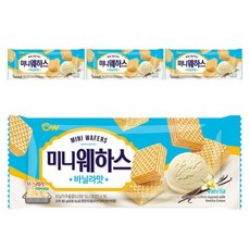 미니웨하스 바닐라, 28개, 80g
