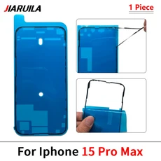 뒤표지 접착 스티커 Iphone 16 15 14 Pro Max Plus 13 미니 LCD 스크린 프레임 방수 씰 테이프 수리, 05 15 Pro Max