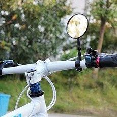 자전거 시야확보 후사경 백미러 백밀러 보조거울 핸들거울 핸들바장착, 기본, 1개