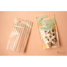 蘋果 亮面 10入 半斤夾鏈袋 半斤手提夾鍊立袋 餅乾袋 雪Q餅袋 牛軋糖袋 牛軋餅袋 花生糖袋 《巧緻》 ，蘋果夾鏈袋, 1個, 綠底黃蘋果, 中 (M), 10個裝