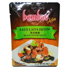 Bamboe Saus Lada Hitam (검은 후추 소스) - 1.75oz (5피스)