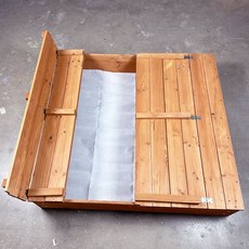 모래 놀이터 유치원 키즈 펜션 어린이집 체험 공간 촉감 샌드 아트 캠핑장 샌드박스 놀이, F. 1.2x1.2m 사각 모래 구덩이, 1개