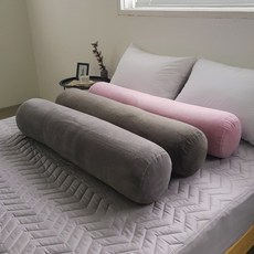 더스케치 플란넬 극세사 원형 바디필로우 3color 1size, 그레이