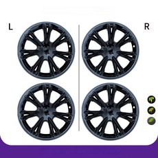 테슬라 모델3 Y 전용 휠커버 보호 휠캡, Y19 스포츠 [글로시블랙], 1개