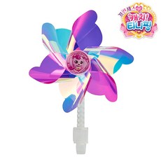삼천리 캐치 티니핑 바람개비 SPW115L 유아자전거, 핑크, 1개