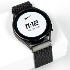 고고플랜 갤럭시 워치 5 4 프로 클래식 메탈 스트랩 40mm 44mm 42mm 45mm 46mm 시계줄 밴드, 03. 블랙 03. 블랙