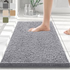 소울엔 구름결 발매트 빨아쓰는 부드러운 극세사 욕실, 딥 그레이