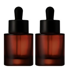닥터보틀 두꺼운 유리 점보 스포이드 오일 소분 갈색 용기, 2개, 30ml 브라운 2개, 30ml 브라운