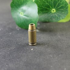 총알 황동 나이프 비즈 EDC DIY 파라코드 직조 랜야드 펜던트 액세서리 군용 팬 용품 야외 도구 걸이 장식, 1개