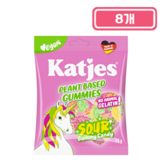 캇예스 사우어 젤리 비건젤리, 8개, 75g