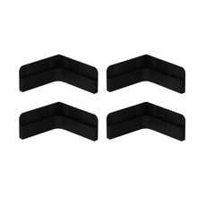 스피드랙 안전좌 부속 4P세트, 블랙