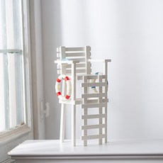 썸머 구조대 의자-카페 인테리어 여름 장식 소품