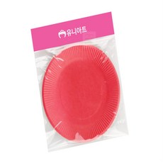 제이오스토어 종이접시 만들기재료 10개입 칼라혼합 만들기공방 미술활동 오브제 원데이클래스