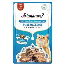 心寵 Signature7 貓用機能羊奶餐包, 1個, 心寵貓餐包-鯖+葡萄糖胺*12, 鯖魚, 70g