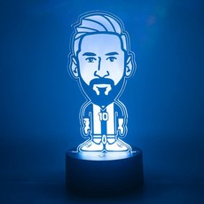 EXIGENT 3D LED 조명 아르헨티나 축구 램프 아크릴 환상 야간 플래시 쿨 SoccerLamp_LM 175693