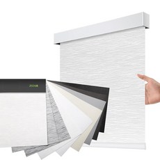 전동 암막 창문 블라인드 맞춤형 너비(53.3-246.4cm(21-97인치)) 원격 제어 무선 및 충전식 롤러 쉐이드 블라인드 창문 사무실 가정 호텔 클럽용 원단 샘