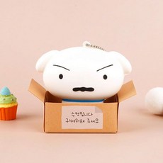 비브랜드 짱구 흰둥이 말랑이 스퀴시 상자 C1-234700, 비브랜드 짱구 흰둥이 말랑이 스퀴시 상자 C1-2347