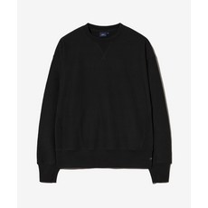 YALE 헤비웨이트 리버스위브 스웨트셔츠_블랙