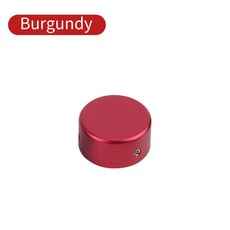 1 팩 이펙터 기타 페달 캡 풋스위치 토퍼 페달보드 패드 커버 알루미늄 도구 부품 손잡이 액세서리, Red, 1개