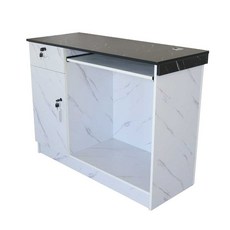 매장용 포스기 캐셔 고급 프론트 테이블 럭셔리 카운터, 1개