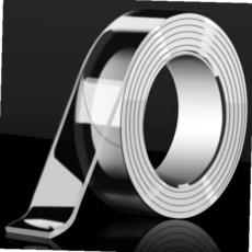 초강력 자국없는 투명 양면테이프투명 실리콘 양면 테이프 1M