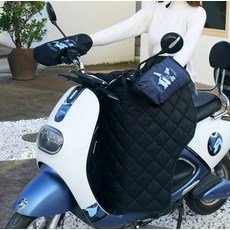 오토바이 보온 워머담요 바이크 스쿠터 이불 겨울 무릎담요 방한복 배달, G.블랙 도라에몽 퀼트