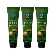 명이나물생와사비 100g x 3개