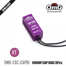 OMG 1400UF OMG-ESC-CAP01 Max20V CAP BOX 역방향 보호 초저임피던스 및 연결 방지 커패시터 모듈, 04 OMG-ESC-CAP01 Purple