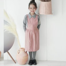 달콩슈 아동용 앞치마 요리 미술 정원 포켓 여아 유아 DA001