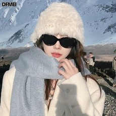 DFMEI 新款偏光雪地墨鏡女高級感大臉顯瘦貓眼冬季旅行潮太陽鏡