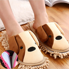 털제거 슬리퍼 반려동물용 펫청소 도구 발브러시 실내용 신발 홈리빙 용품, 핑크, 1개