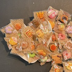 仿真烘焙模型 迷你食物模型, 仿真食玩麵包（隨機發）, 5個