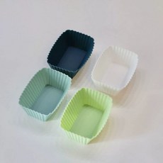 실리콘 베이킹틀 내유지 머핀컵 컵케익 몰드 베이커리, 1개