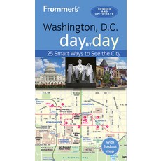(영문도서) Frommer's Washington D.C. Day by Day Paperback, Frommermedia, English, 9781628876253