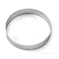 10cm 무스링 원형틀 타공링 무스틀 제빵틀 반죽링 타르트틀 시트 모양틀 베이킹, 1개