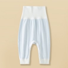 寶寶褲子 嬰兒長褲 防蚊褲 護肚褲 高腰透氣屁屁褲 春夏秋 嬰兒睡褲