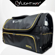 LIGHT WAY 16吋鋼管工具包 手提肩揹兩用工具袋, 1個