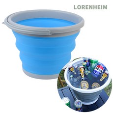 로렌하임 캠핑용 접이식 바스켓 세차용접이식바스켓, 3L - 사각
