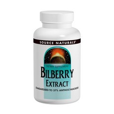 SOURCE NATURALS 山桑子萃取錠 100mg, 120顆, 1罐