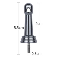 알루미늄 합금 접이식 다채로운 색상의 중공 그립 핸들 스피닝 낚시 릴 예비 이중, 01 L