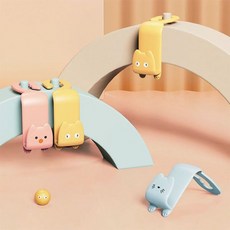 차량용 헤드레스트 후크 걸이 귀여운 소품걸이 2P min+0842kT, 2.핑크 2p