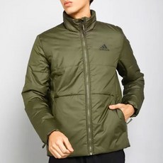 adidas 愛迪達 輕質加厚外套 棕綠色+贈品口罩